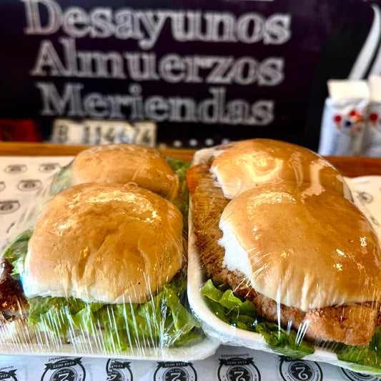 Milanesa en dos panes
