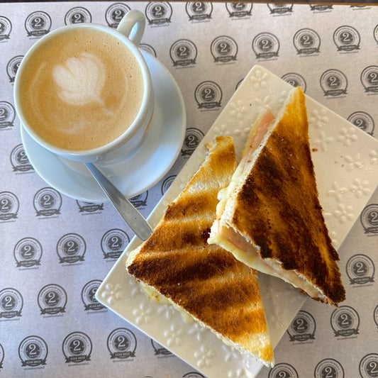 Tostado jamón y muzarella